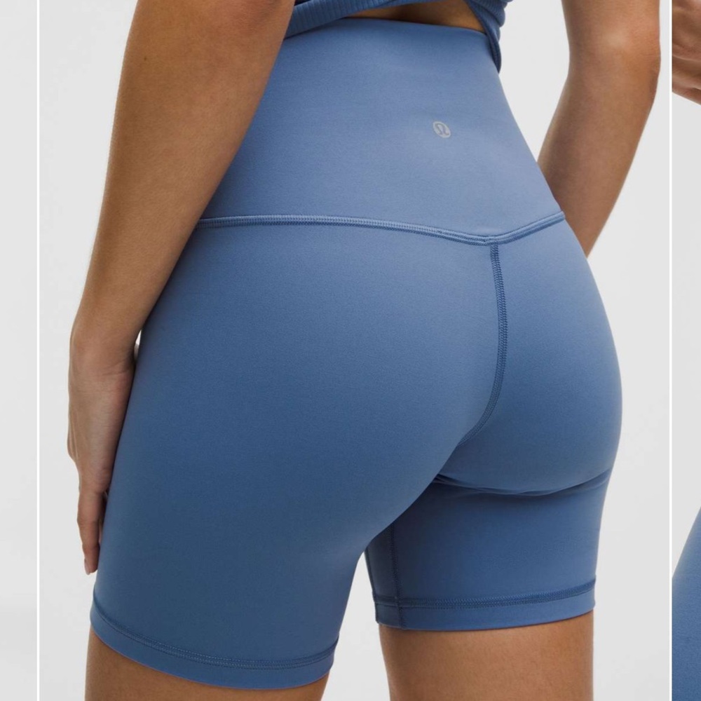Lululemon Align High-Rise Short 6"
Washed Denim Size 4